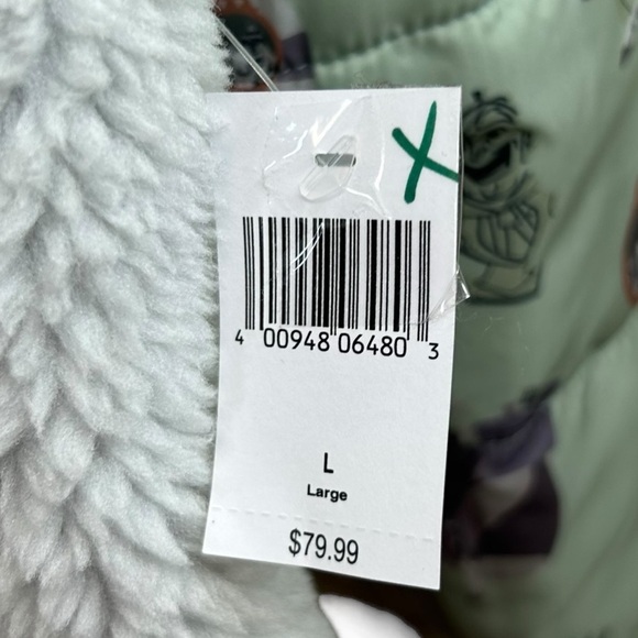 Disney Parks “The Haunted Mansion” Sherpa, Cropped Jacket - NWT, Size L, Multi - Picture 14 of 17